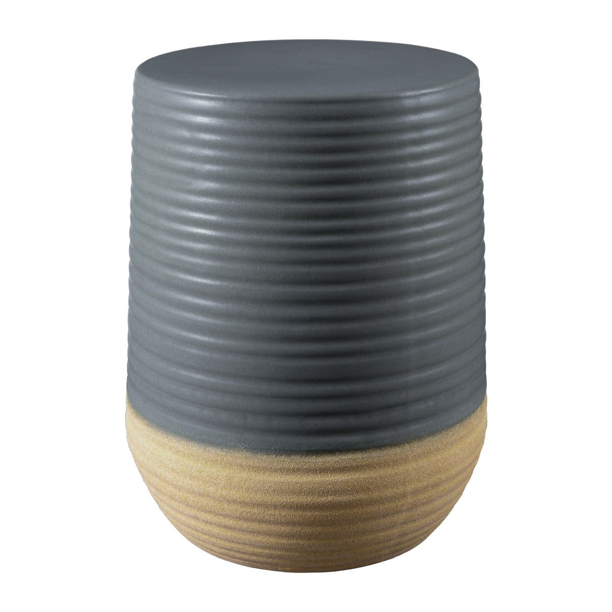 Modern European furniture - Cylindrical Ceramic Garden Stool - www.oroa.com | Oroa.com