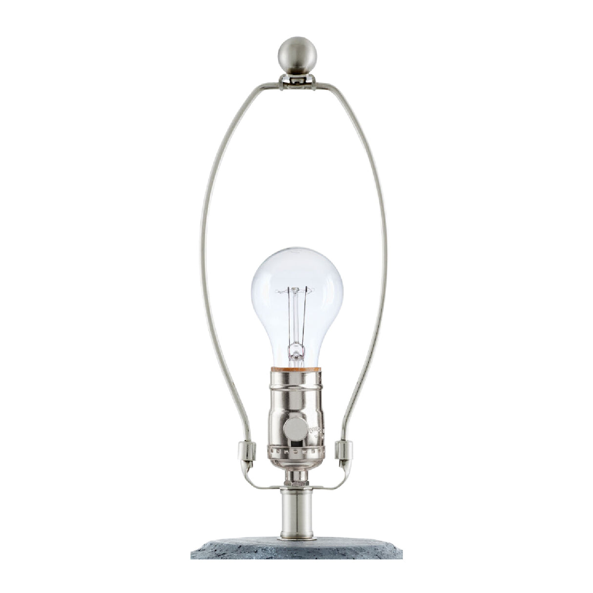 Modern European furniture - Sandblasted Gray Ceramic Table Lamp - www.oroa.com | Oroa.com