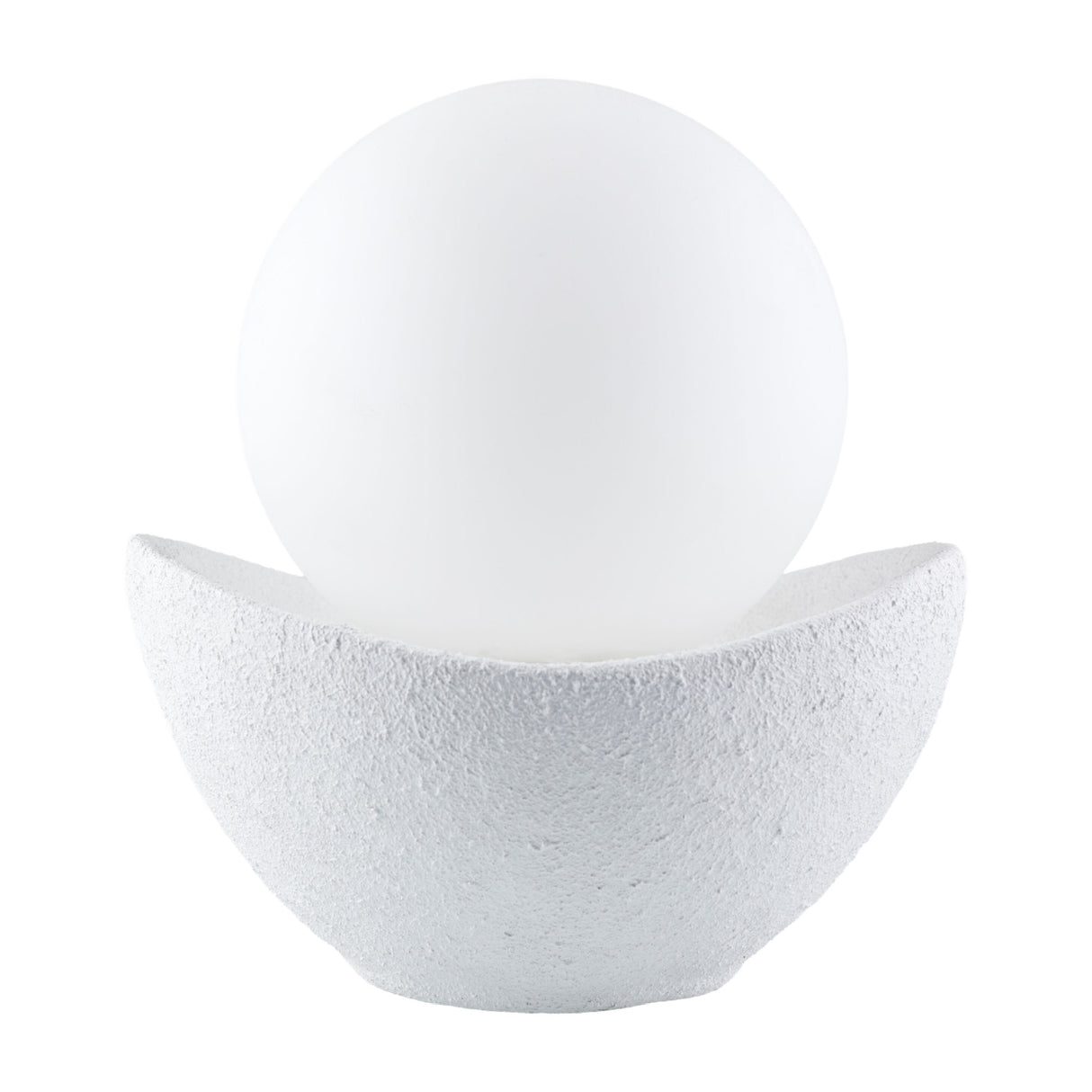 Modern European furniture - Cement Bowl Accent Table Lamp - www.oroa.com | Oroa.com