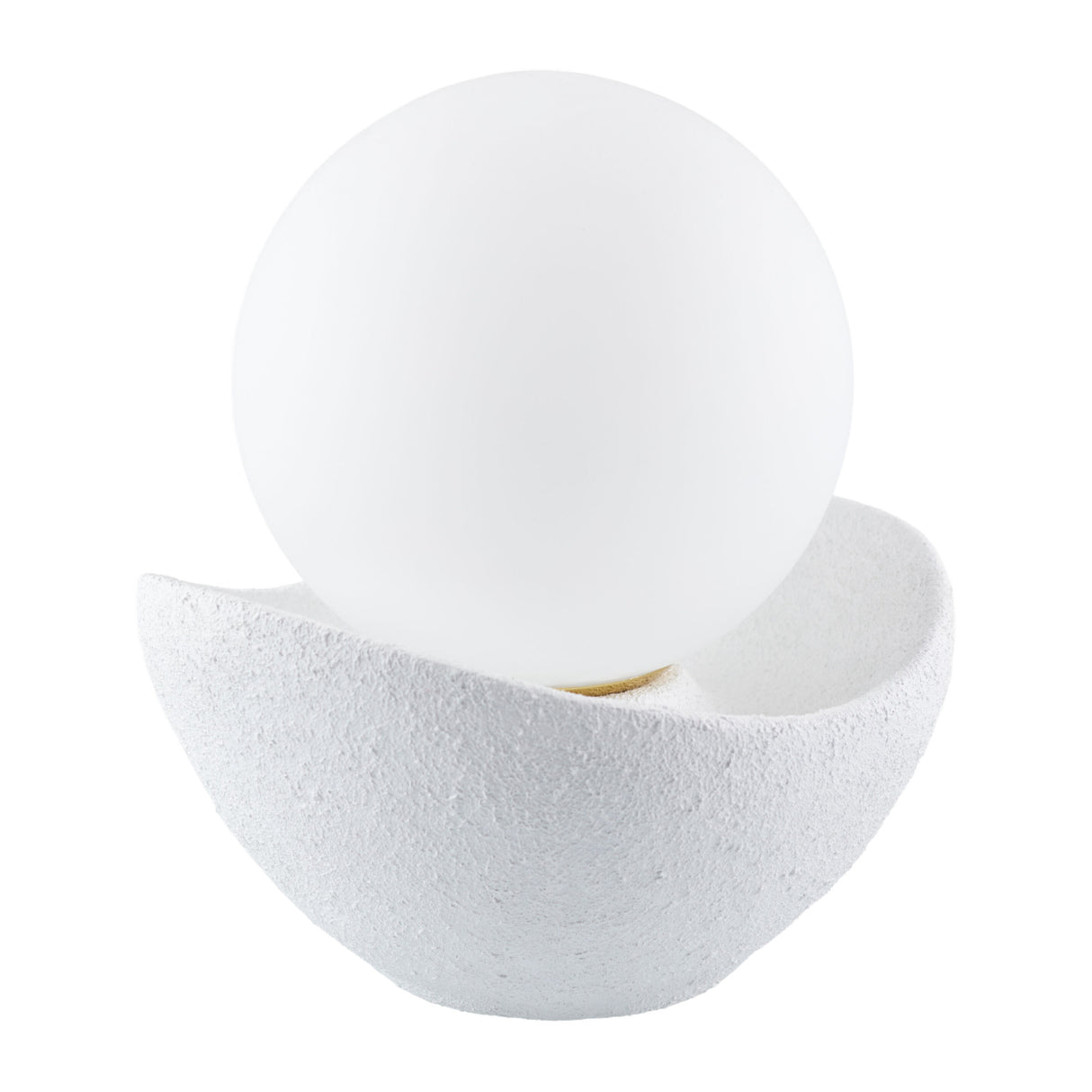 Modern European furniture - Cement Bowl Accent Table Lamp - www.oroa.com | Oroa.com