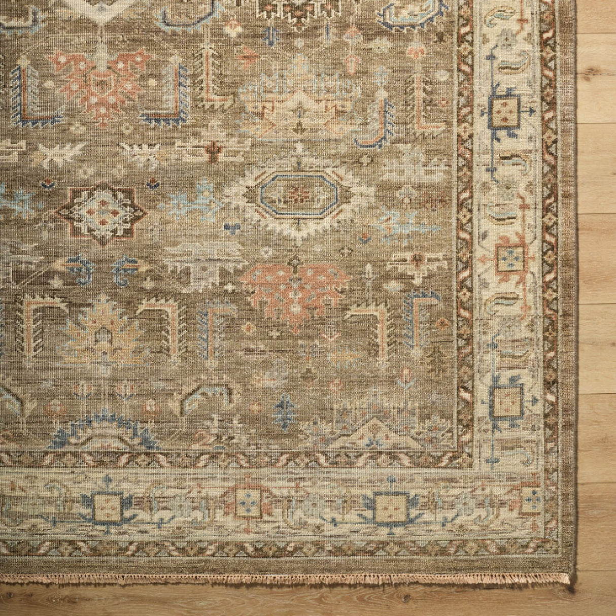 Modern furniture - Patterned Wool Fringe Carpet - www.oroa.com | Oroa.com