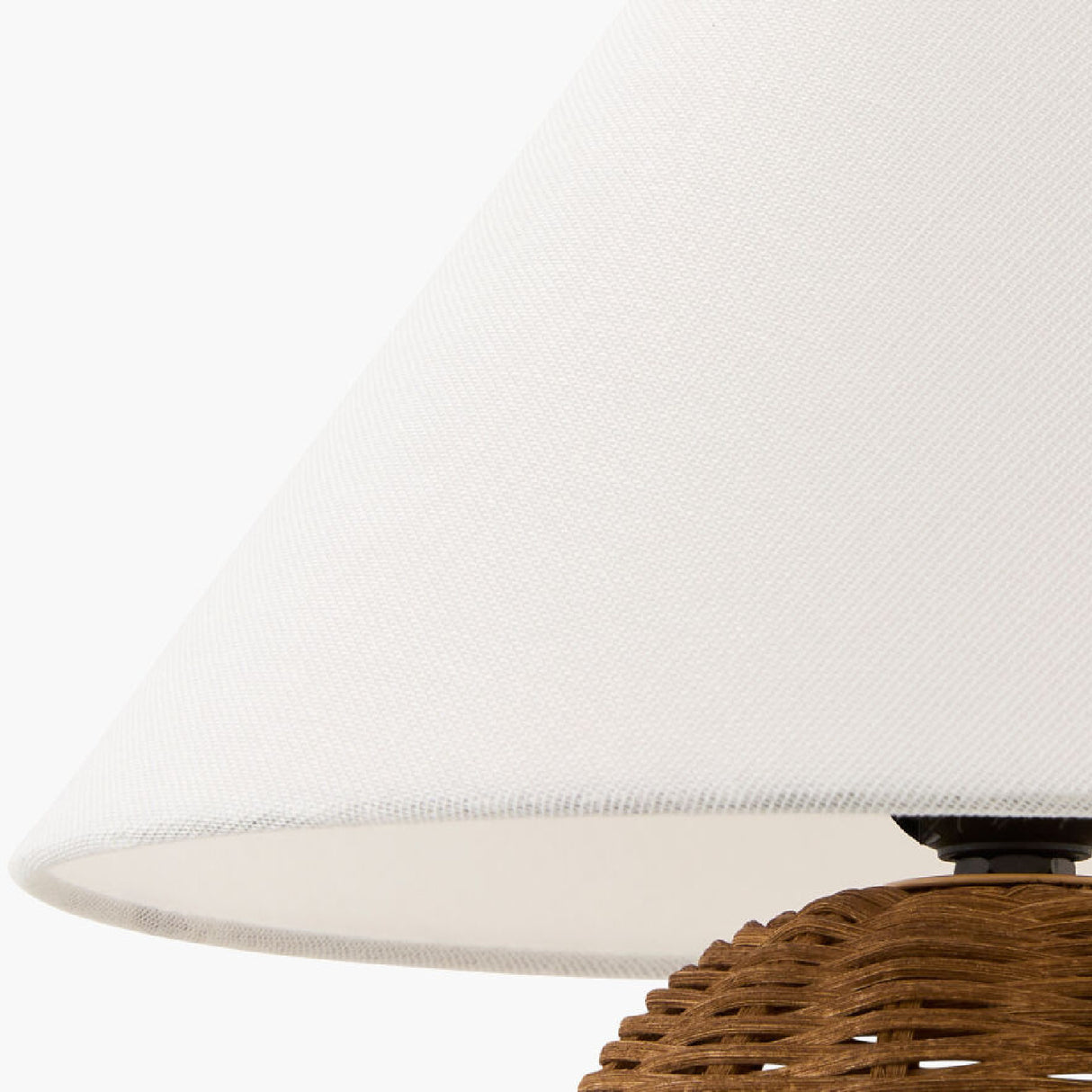 Modern European furniture - Round Rattan Accent Table Lamp - www.oroa.com | Oroa.com