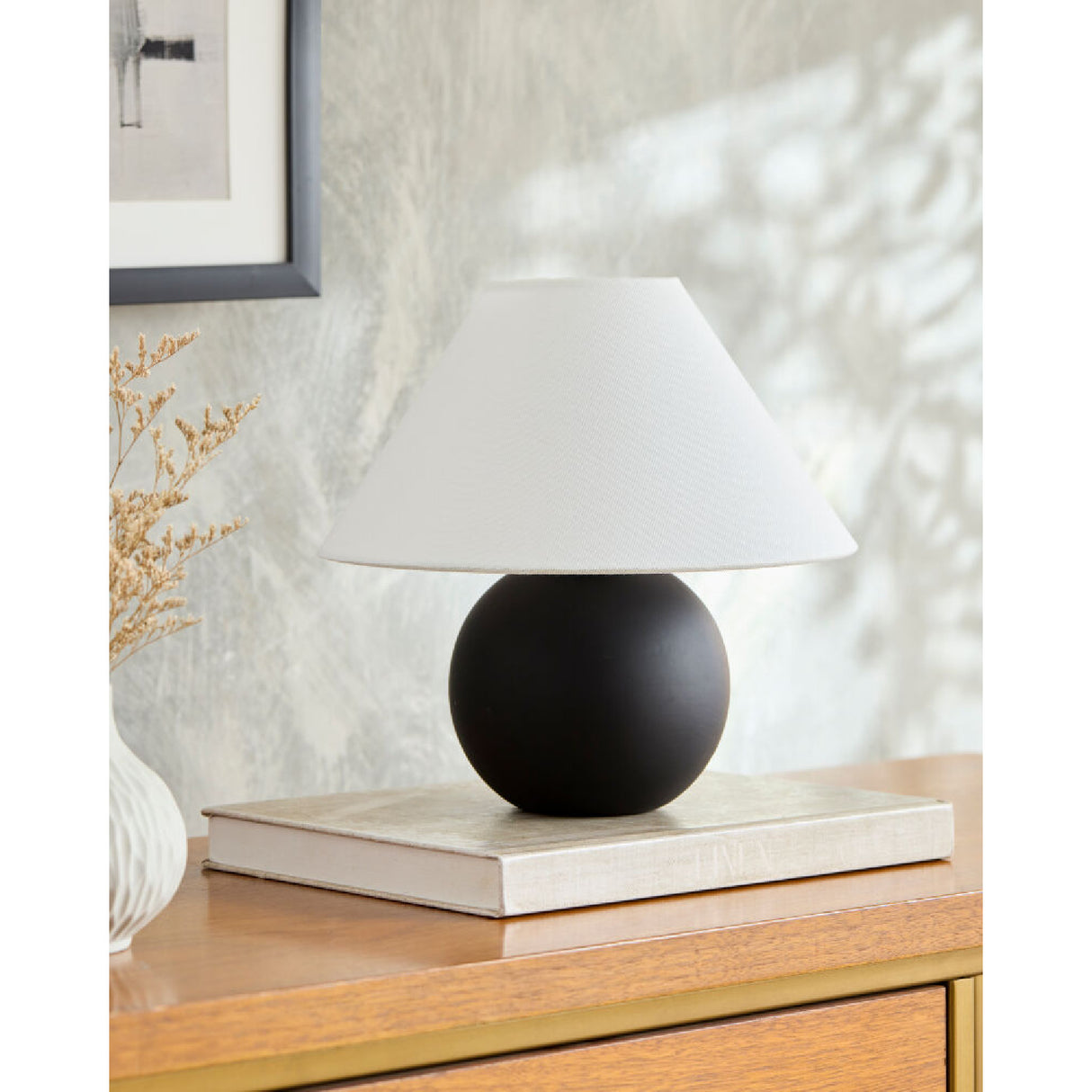 Modern European furniture - Round Ceramic Accent Table Lamp - www.oroa.com | Oroa.com
