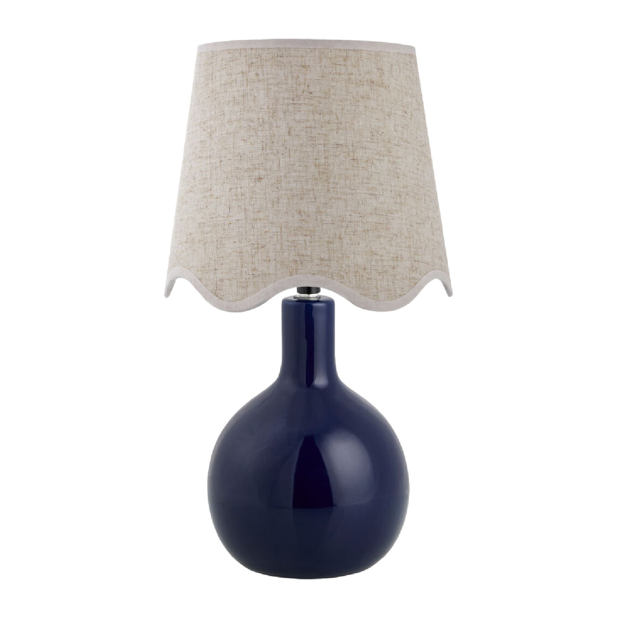 Modern European furniture - Wavy-Edge Rattan Ceramic Table Lamp - www.oroa.com | Oroa.com
