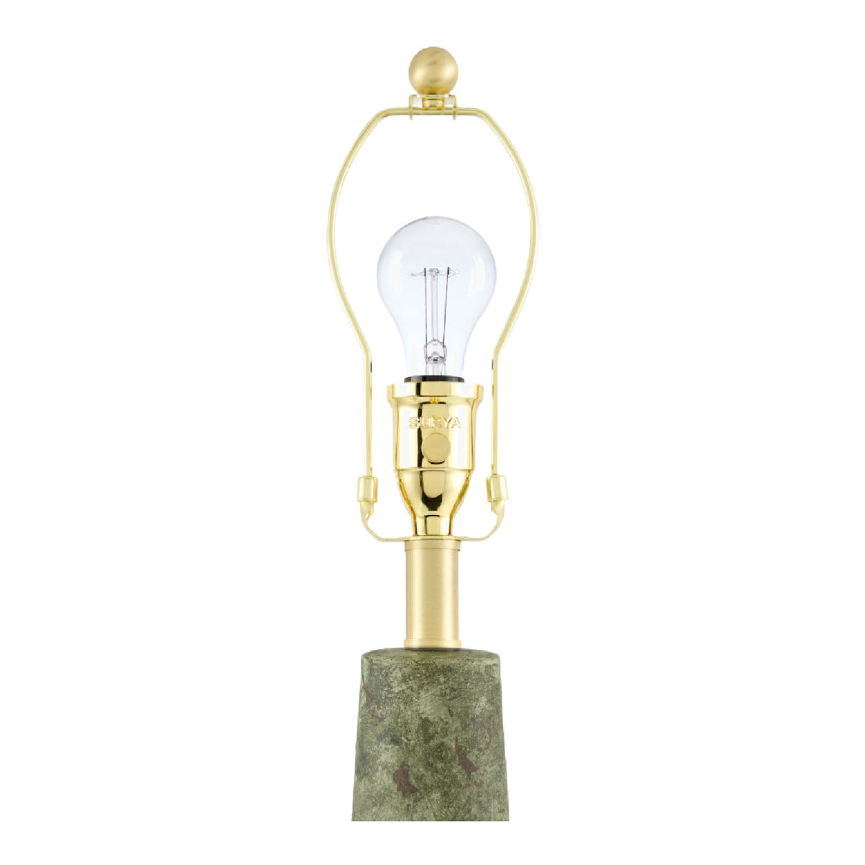 Modern European furniture - Handpainted Green Ceramic Table Lamp - www.oroa.com | Oroa.com