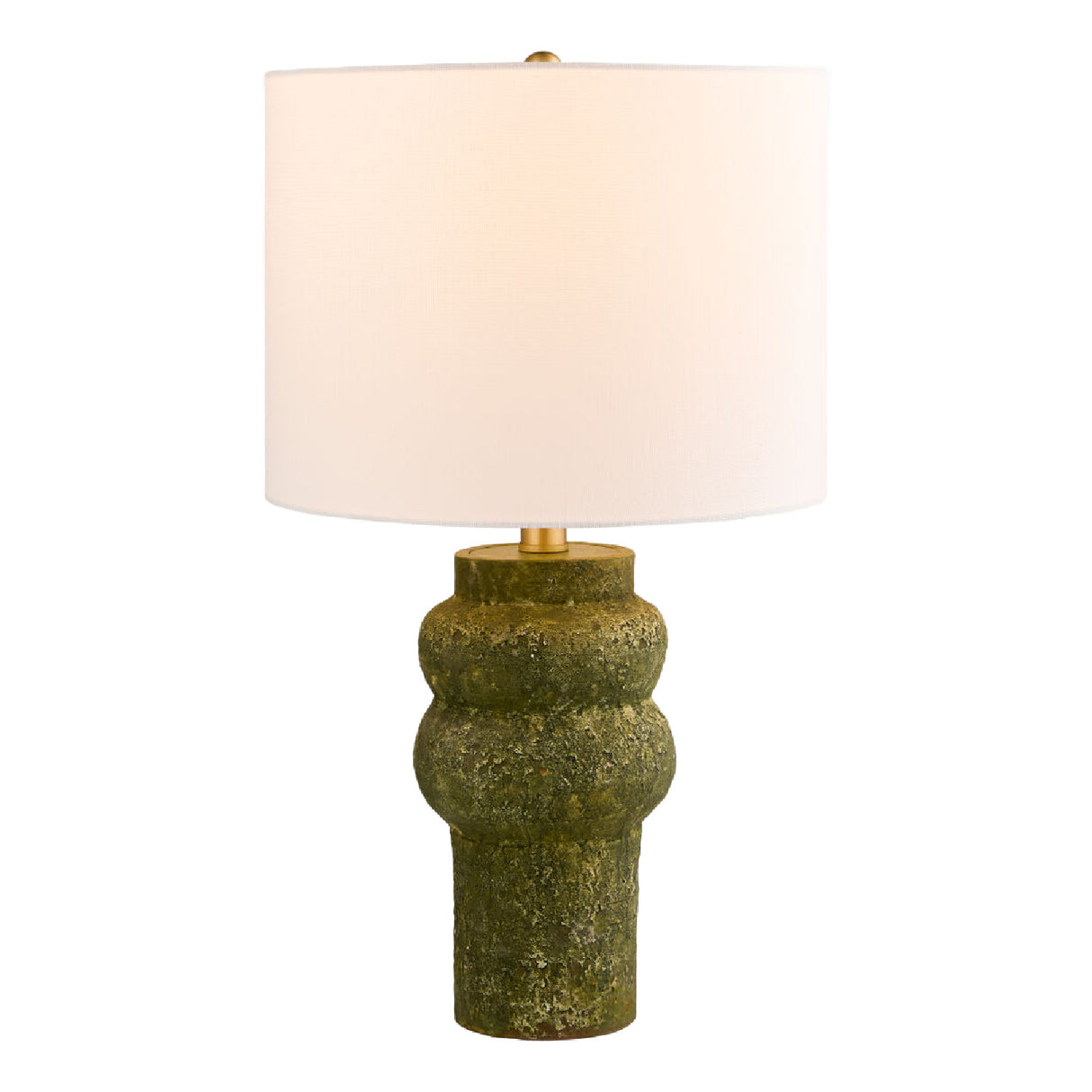 Modern European furniture - Rustic Green Ceramic Table Lamp - www.oroa.com | Oroa.com