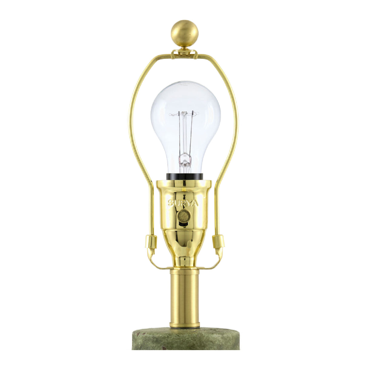 Modern European furniture - Handpainted Green Ceramic Table Lamp - www.oroa.com | Oroa.com