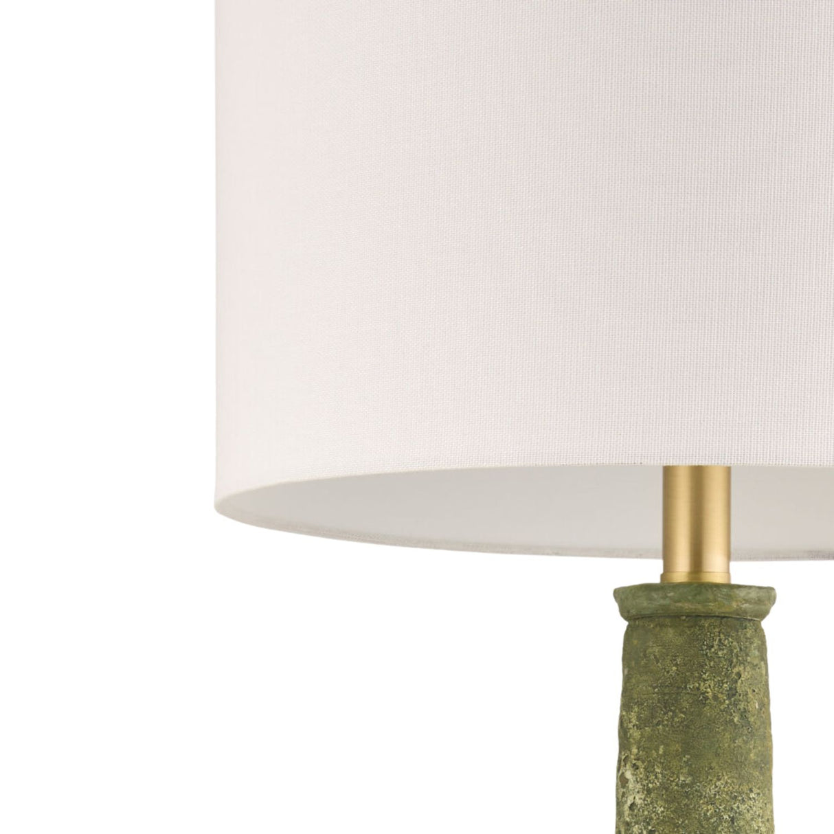 Modern European furniture - Rustic Green Ceramic Table Lamp - www.oroa.com | Oroa.com