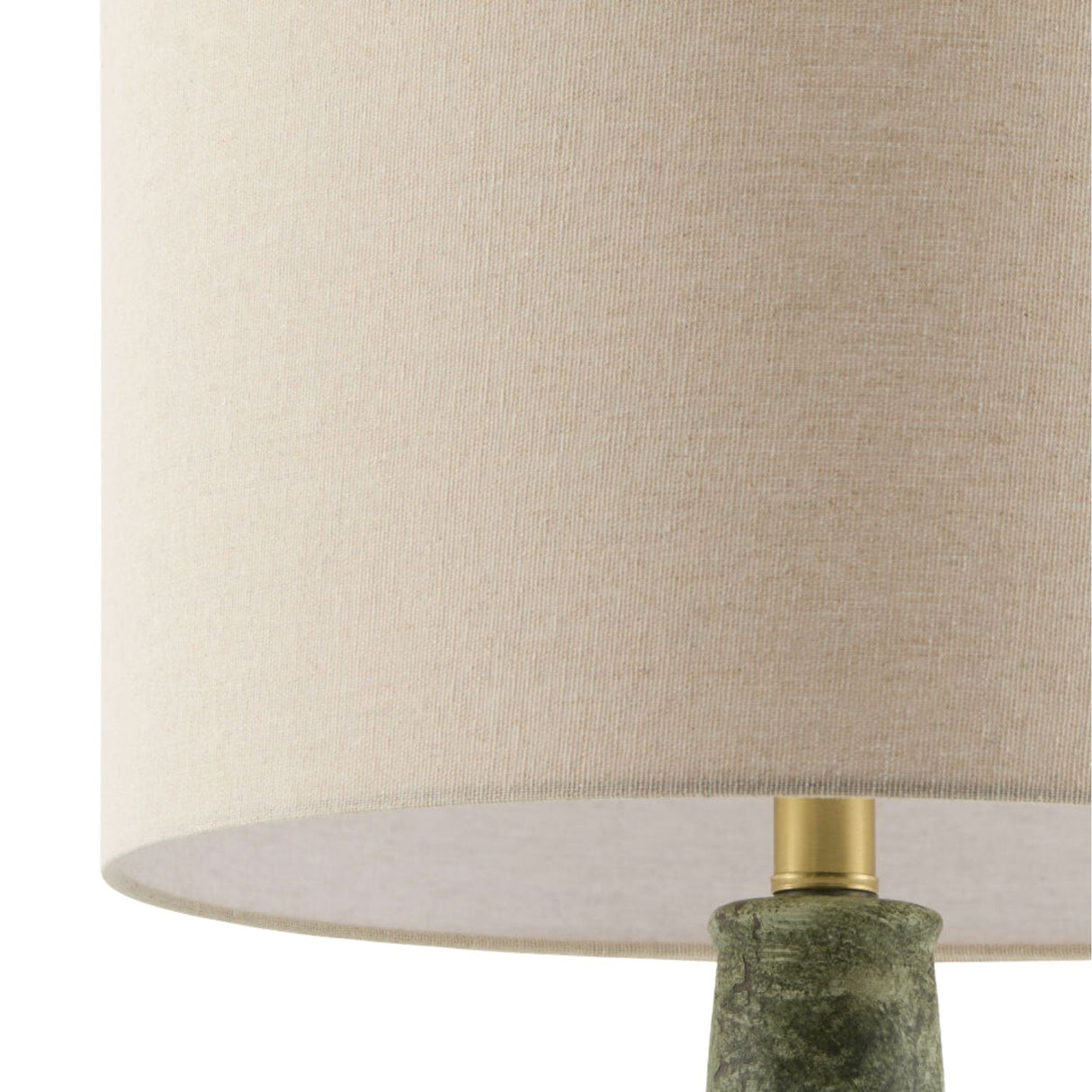 Modern European furniture - Handpainted Green Ceramic Table Lamp - www.oroa.com | Oroa.com