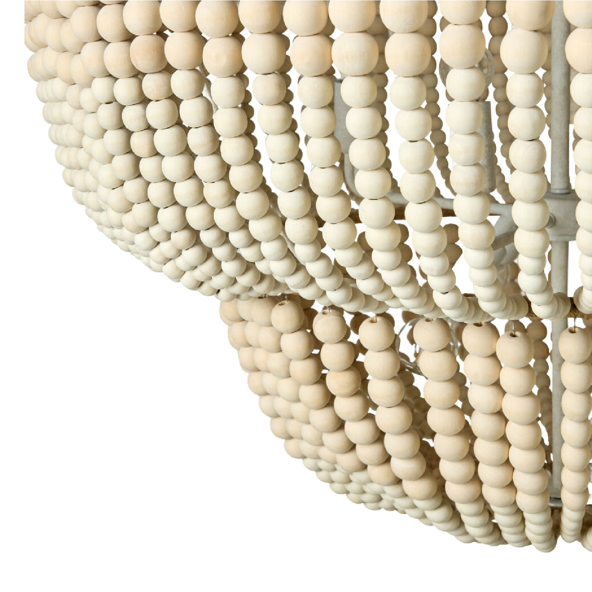 Modern European furniture - Cream Beaded Pendant Light - www.oroa.com | Oroa.com