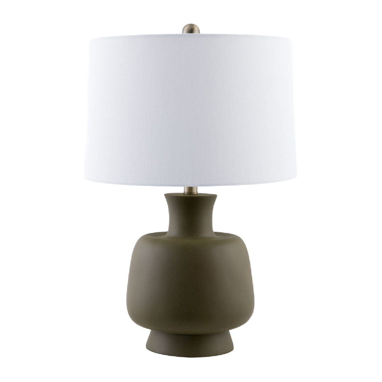 Modern European furniture - Painted Base Linen Table Lamp - www.oroa.com | Oroa.com
