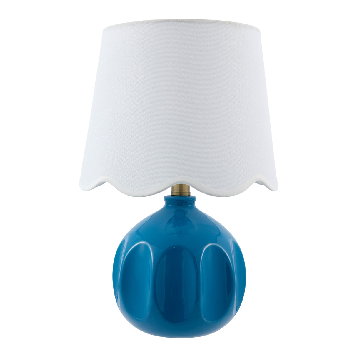 Modern European furniture - Wavy Linen Accent Table Lamp - www.oroa.com | Oroa.com