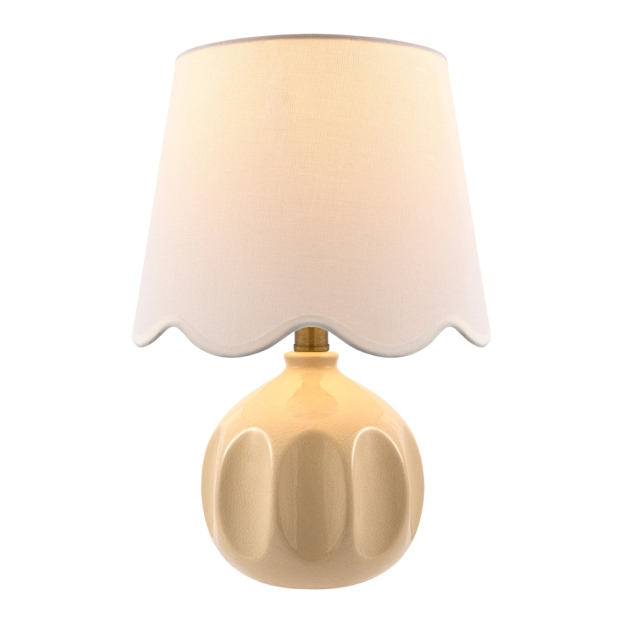 Modern European furniture - Wavy Linen Accent Table Lamp - www.oroa.com | Oroa.com