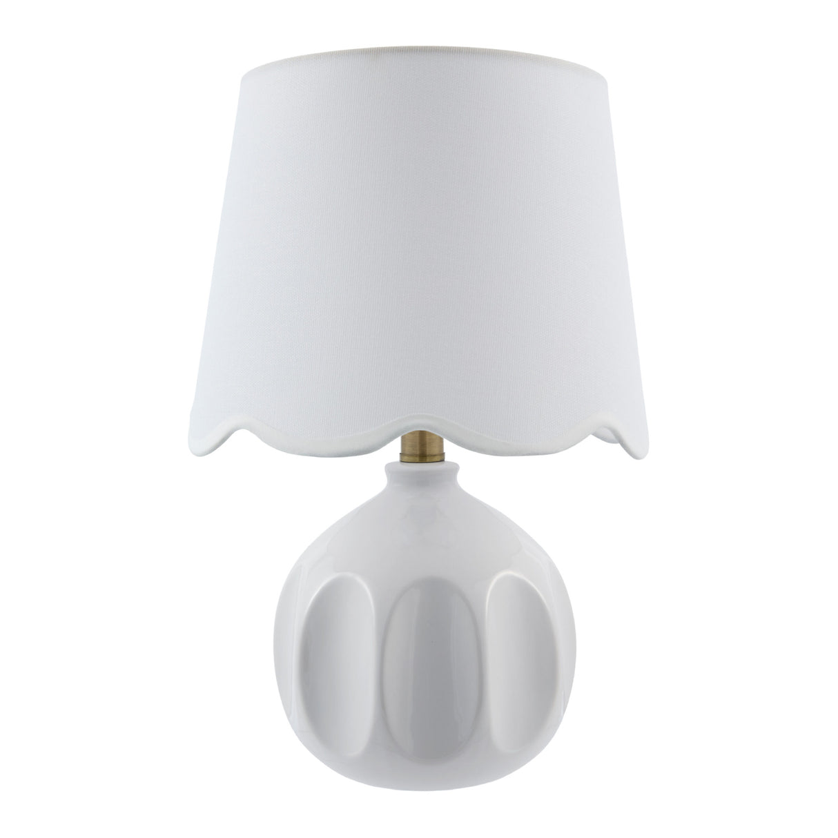 Modern European furniture - Wavy Linen Accent Table Lamp - www.oroa.com | Oroa.com
