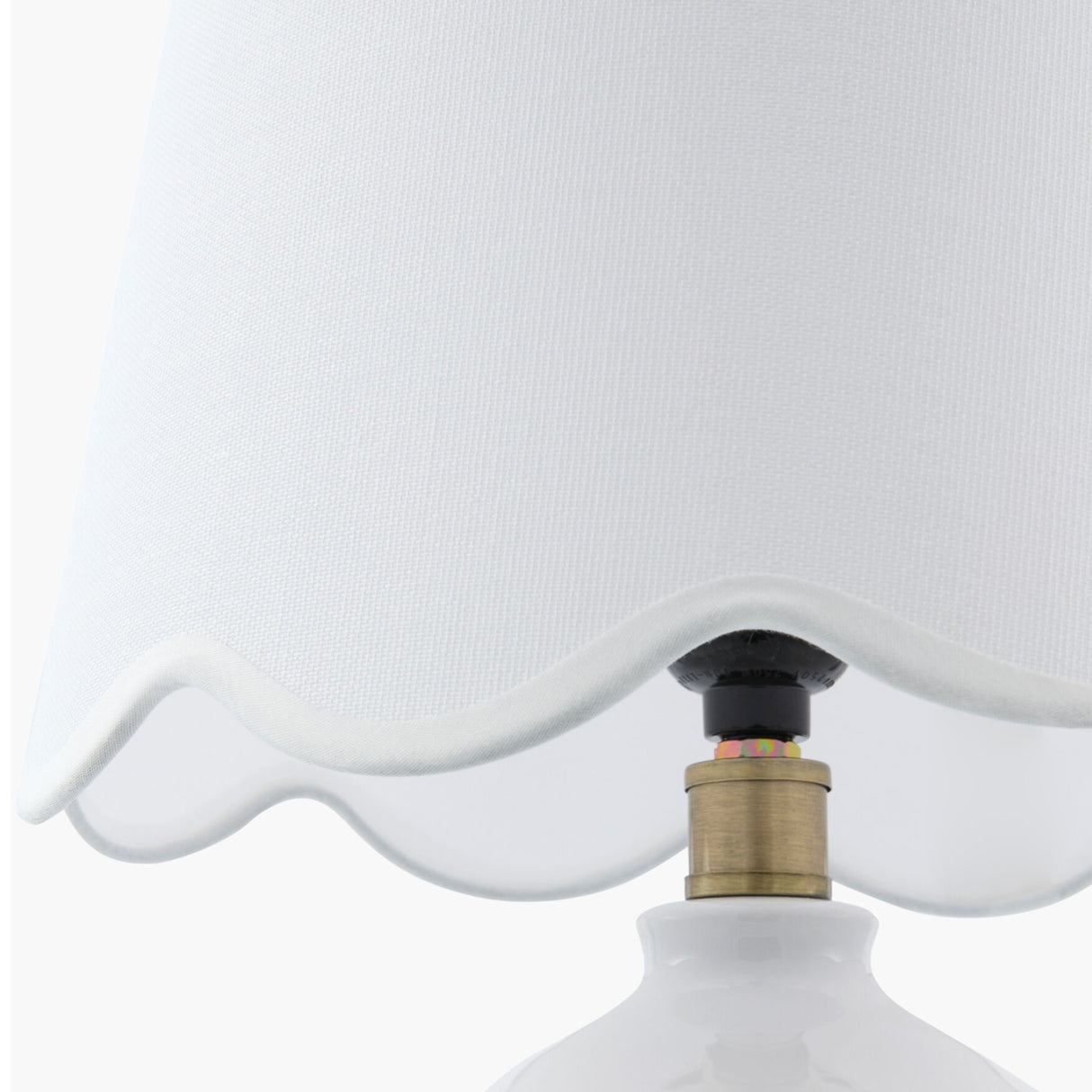 Modern European furniture - Wavy Linen Accent Table Lamp - www.oroa.com | Oroa.com