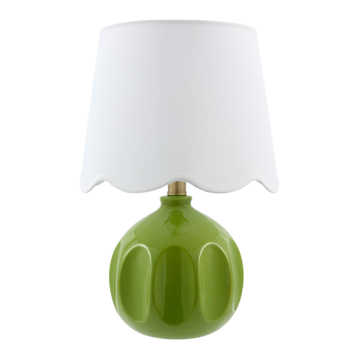 Modern European furniture - Wavy Linen Accent Table Lamp - www.oroa.com | Oroa.com