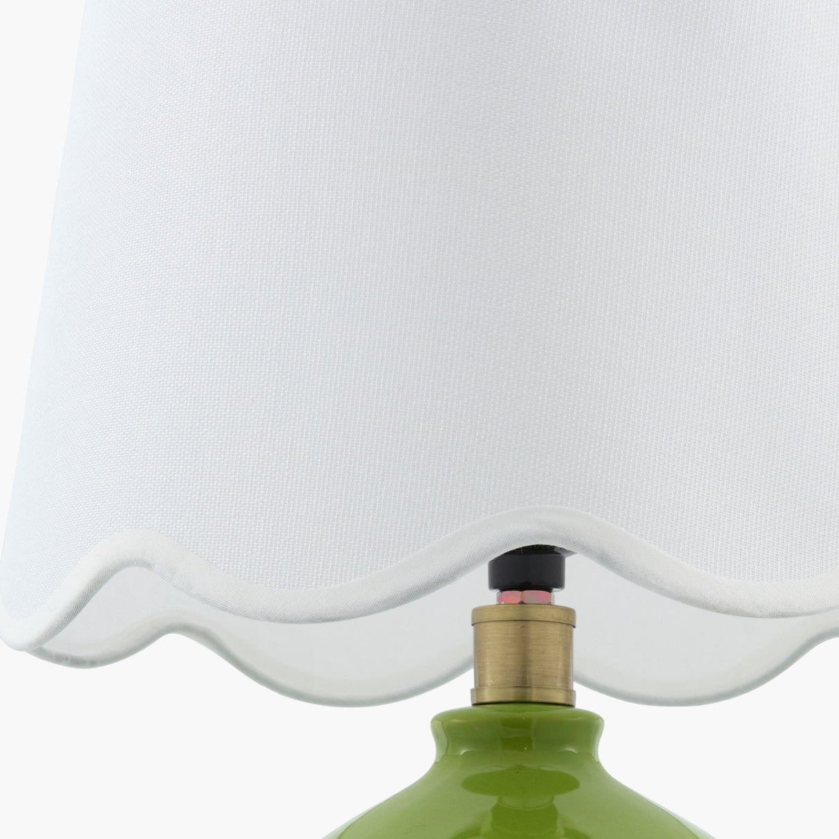Modern European furniture - Wavy Linen Accent Table Lamp - www.oroa.com | Oroa.com
