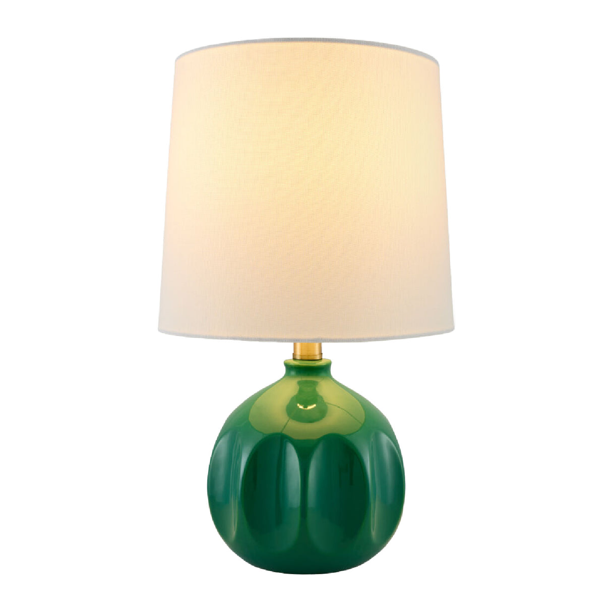 Modern European furniture - Linen Carved Ceramic Table Lamp - www.oroa.com | Oroa.com