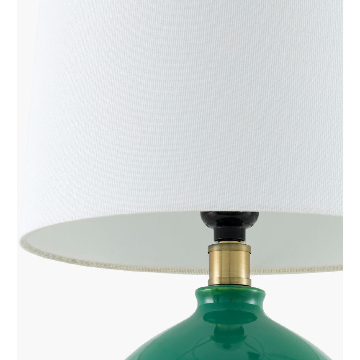 Modern European furniture - Linen Carved Ceramic Table Lamp - www.oroa.com | Oroa.com