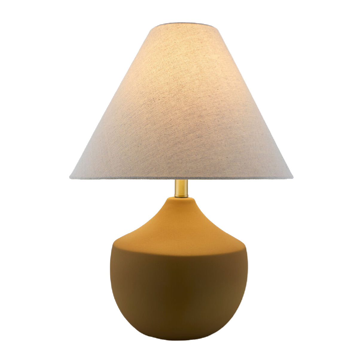 Modern European furniture - Ceramic Beige Linen Table Lamp - www.oroa.com | Oroa.com