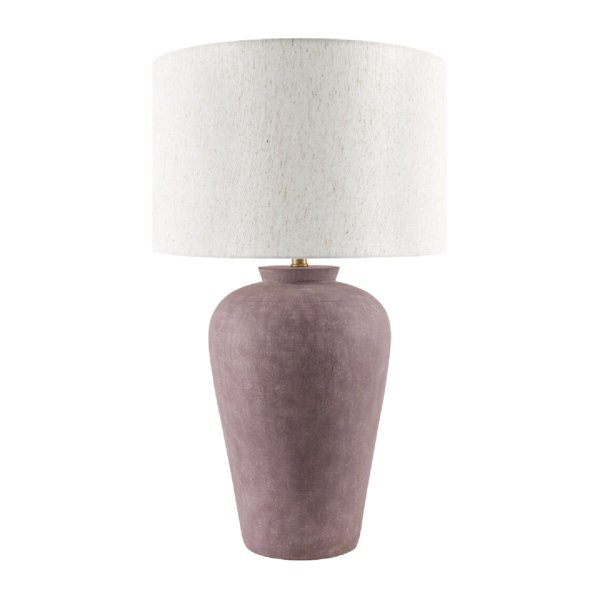 Modern European furniture - Painted Cement Linen Table Lamp - www.oroa.com | Oroa.com