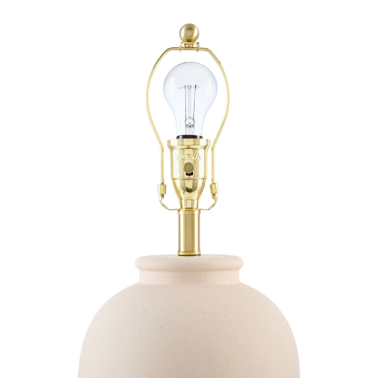 Modern European furniture - Ceramic White Linen Table Lamp - www.oroa.com | Oroa.com