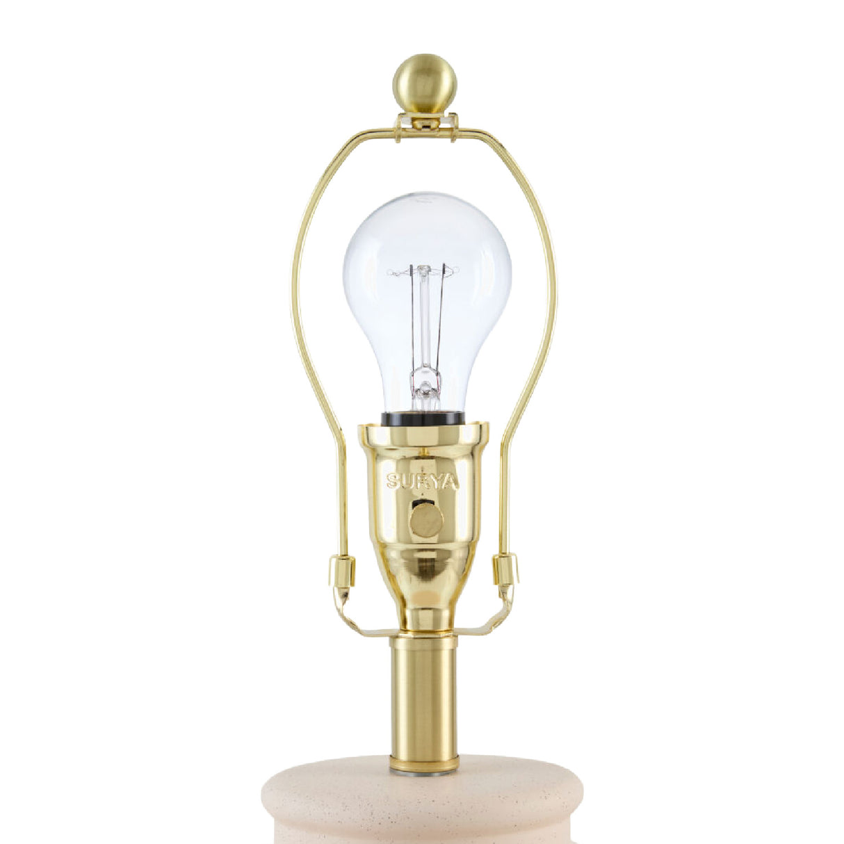 Modern European furniture - Brown Pleated Linen Table Lamp - www.oroa.com | Oroa.com