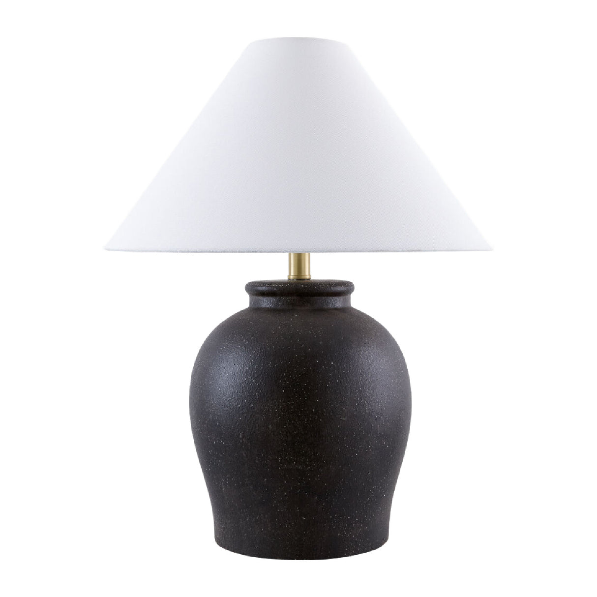 Modern European furniture - Ceramic White Linen Table Lamp - www.oroa.com | Oroa.com