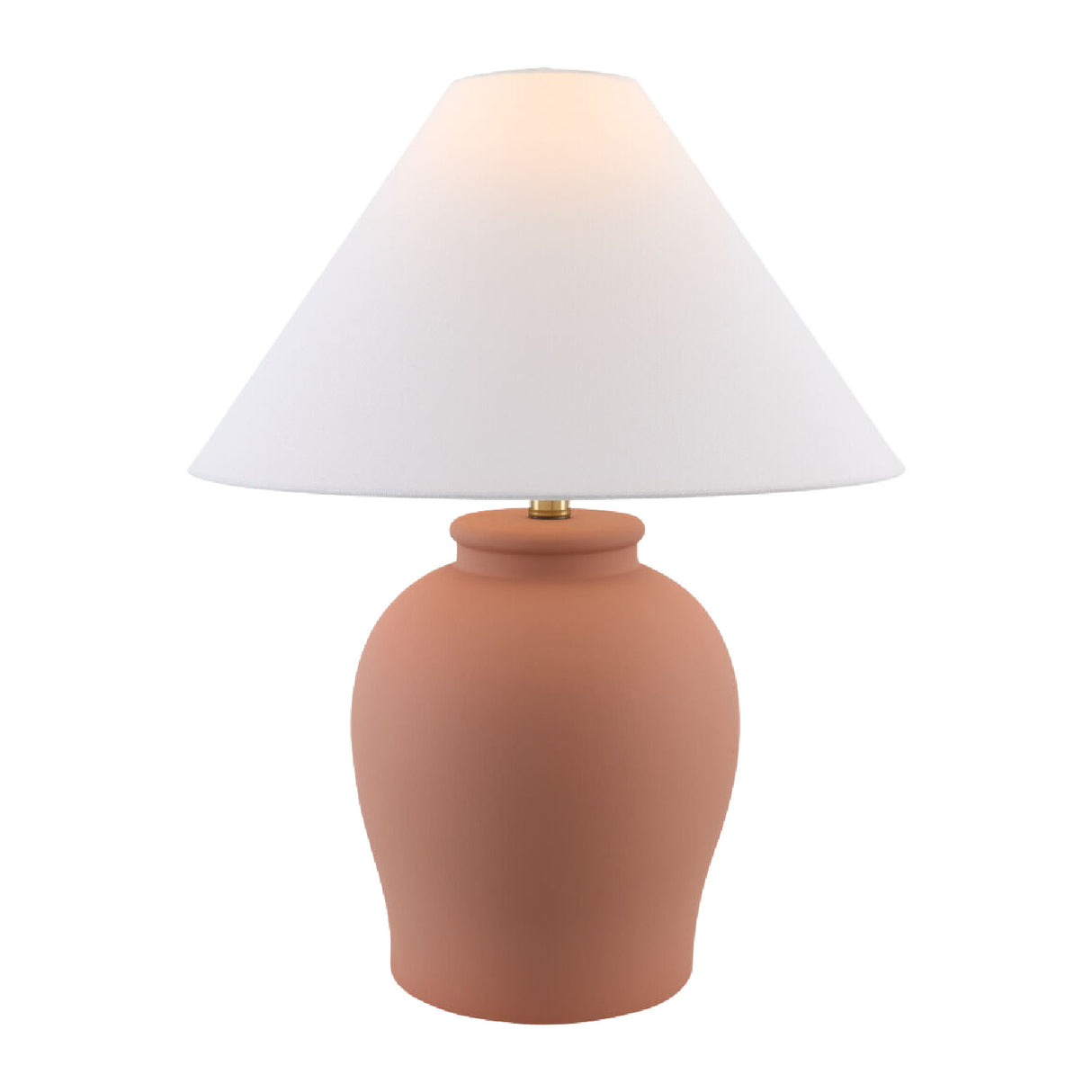 Modern European furniture - Ceramic White Linen Table Lamp - www.oroa.com | Oroa.com