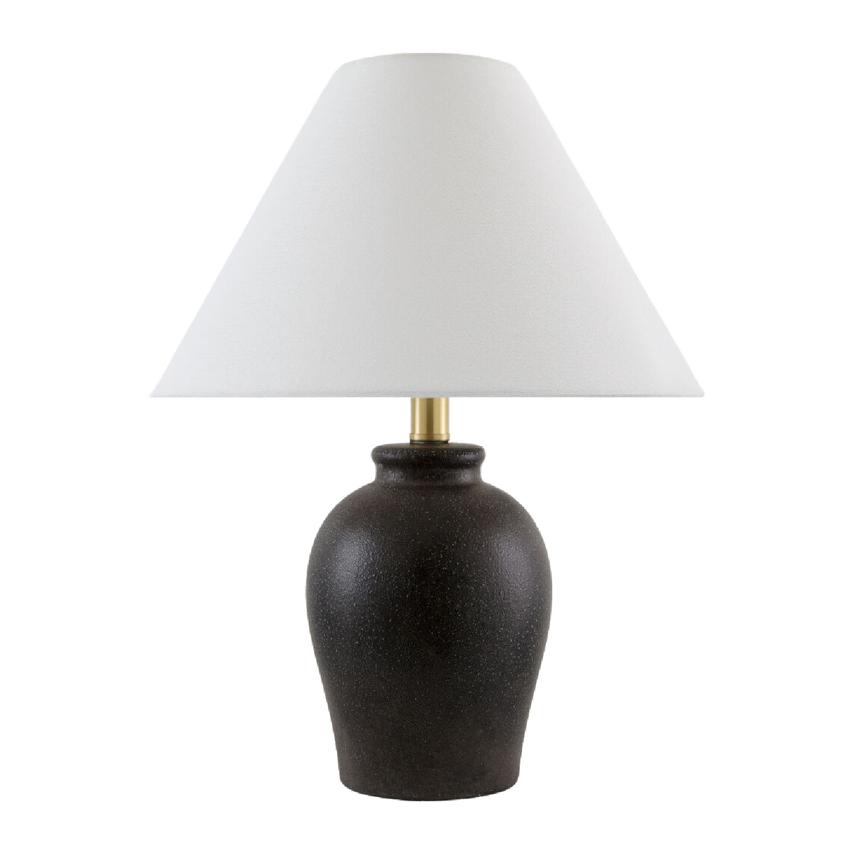 Modern European furniture - White Linen Empire Table Lamp - www.oroa.com | Oroa.com