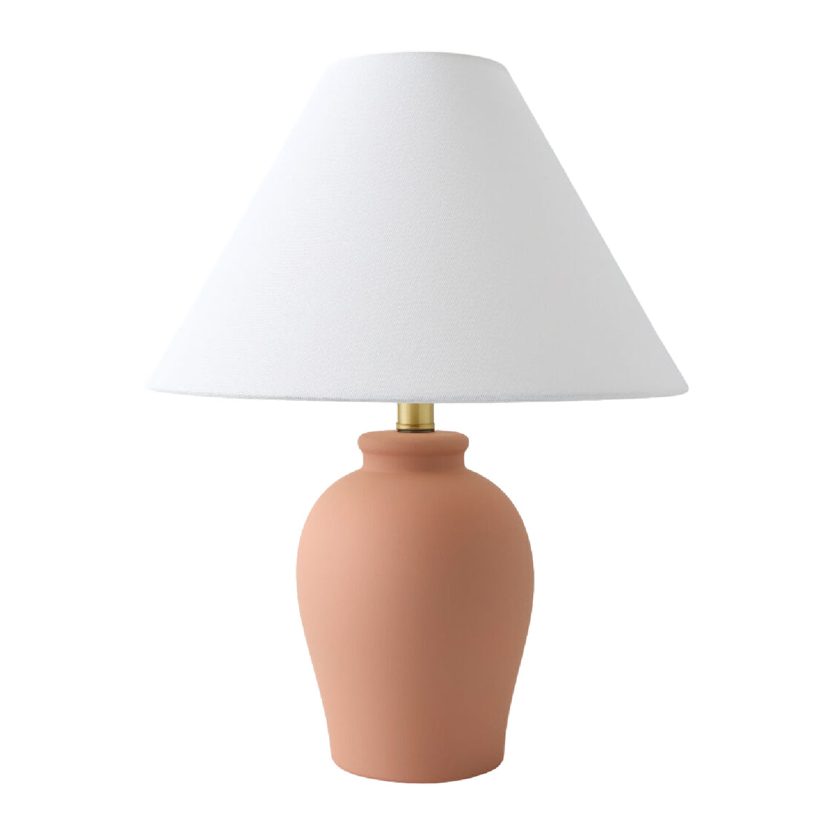 Modern European furniture - White Linen Empire Table Lamp - www.oroa.com | Oroa.com