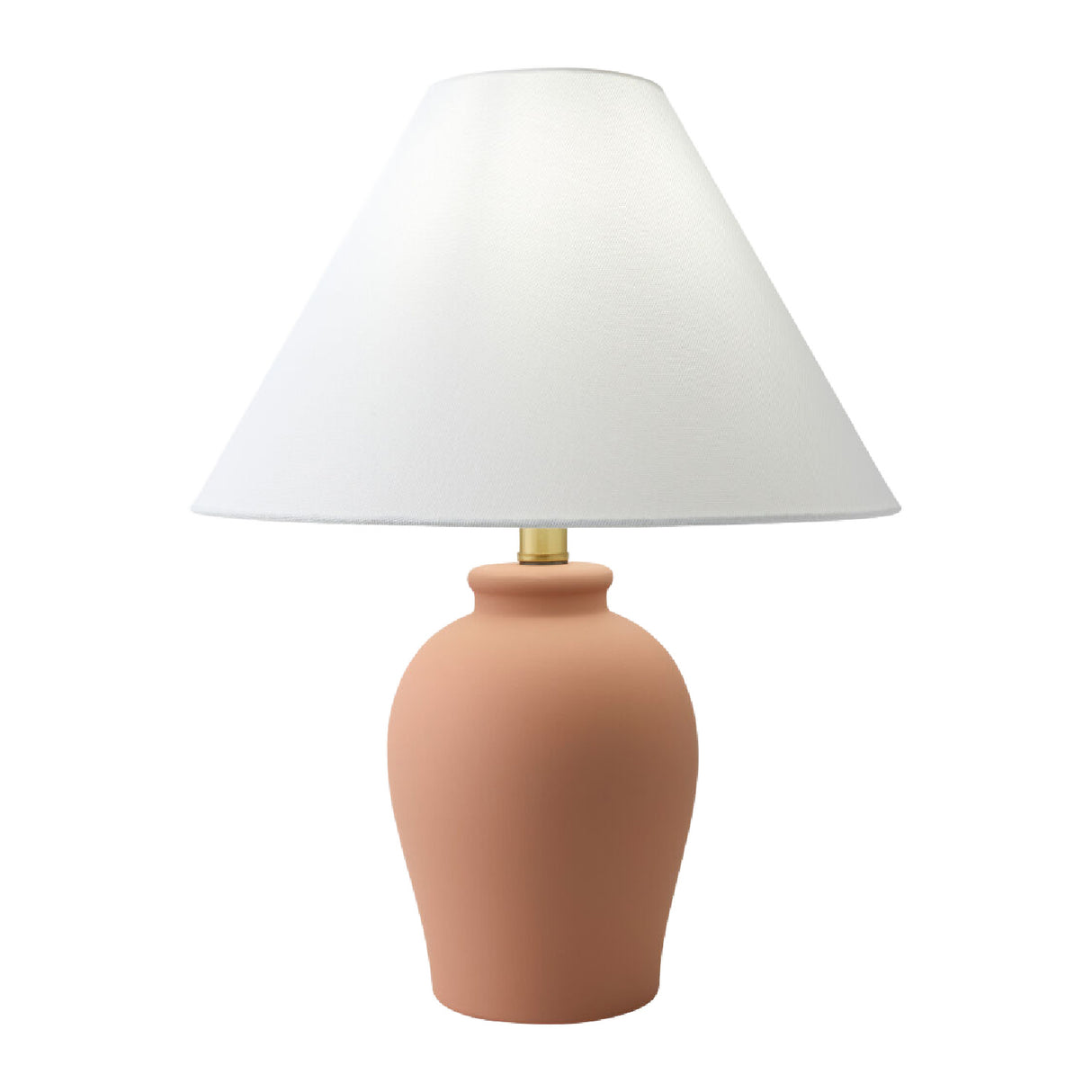 Modern European furniture - White Linen Empire Table Lamp - www.oroa.com | Oroa.com