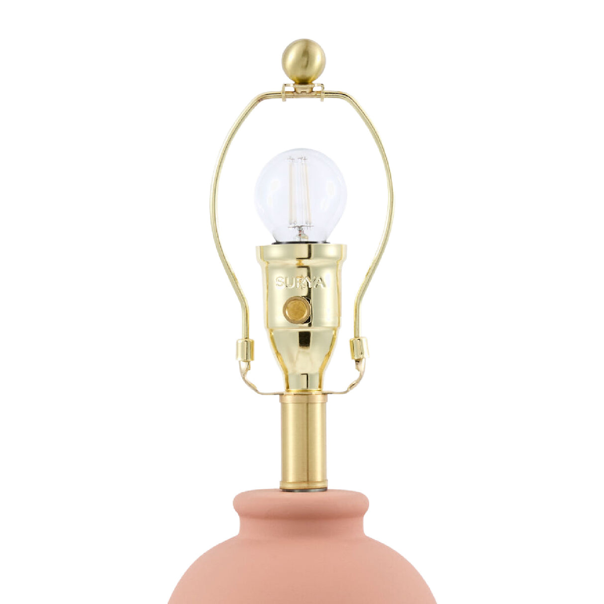 Modern European furniture - Brown Linen Pleated Table Lamp - www.oroa.com | Oroa.com