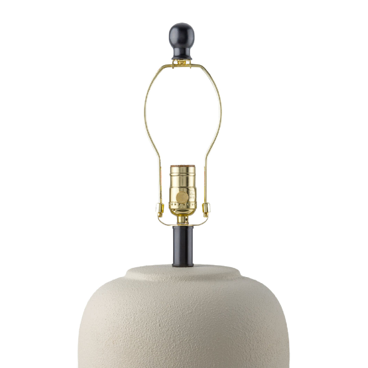 Modern European furniture - Ceramic Beige Linen Table Lamp - www.oroa.com | Oroa.com