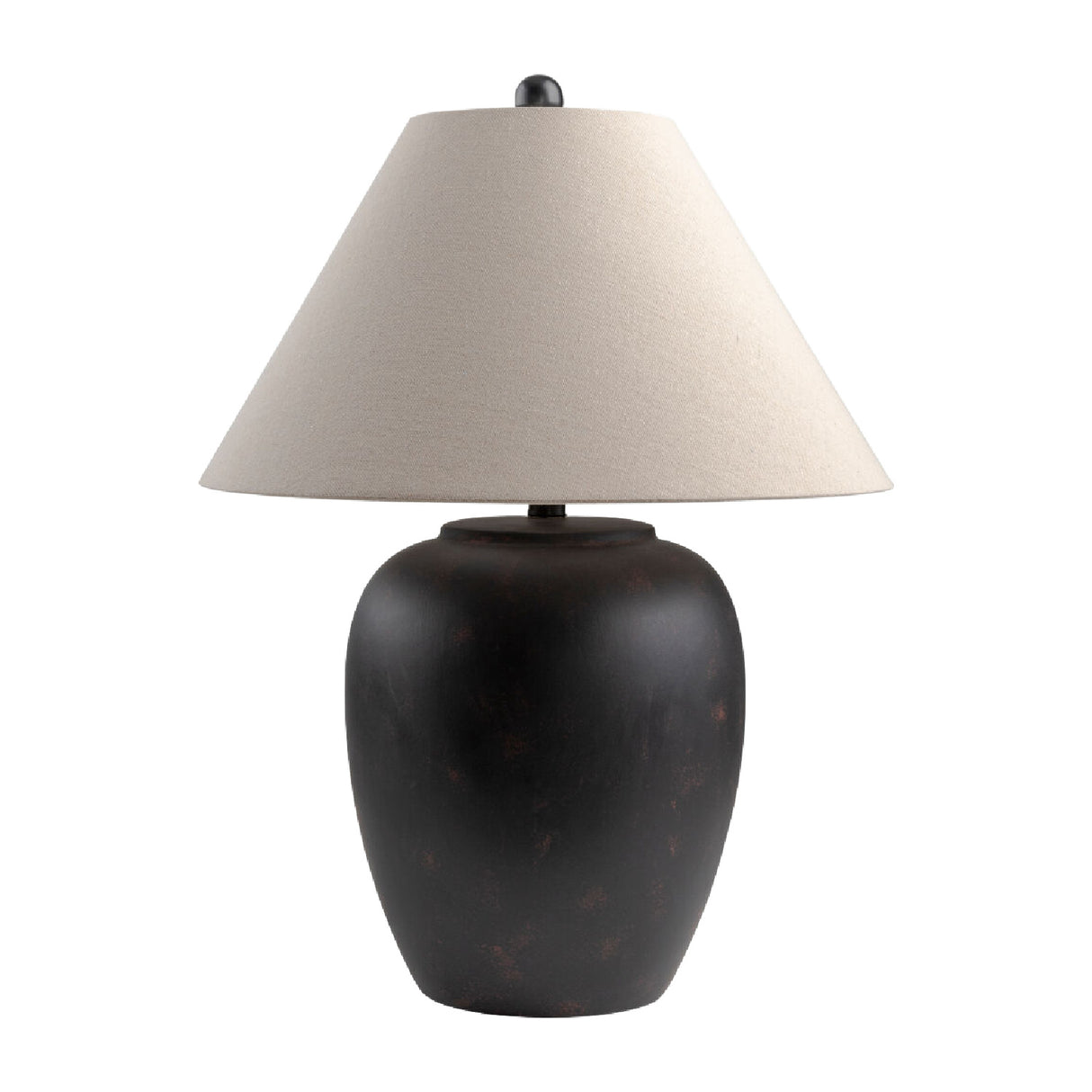 Modern European furniture - Ceramic Beige Linen Table Lamp - www.oroa.com | Oroa.com