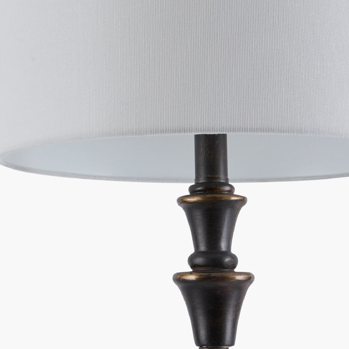 Modern European furniture - Linen Drum Shade Floor Lamp - www.oroa.com | Oroa.com