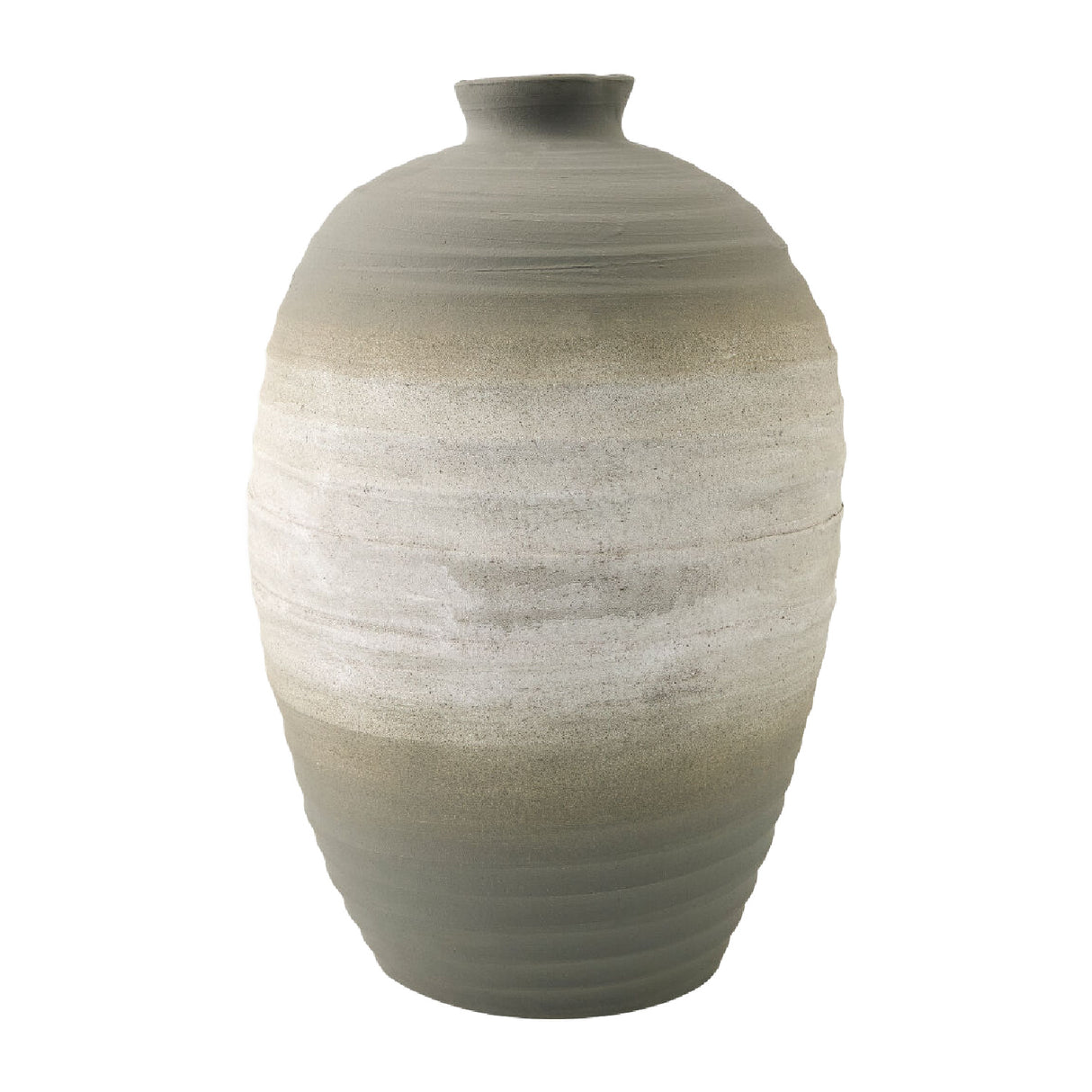 Modern furniture - Gray Glazed Ceramic Vase - www.oroa.com | Oroa.com