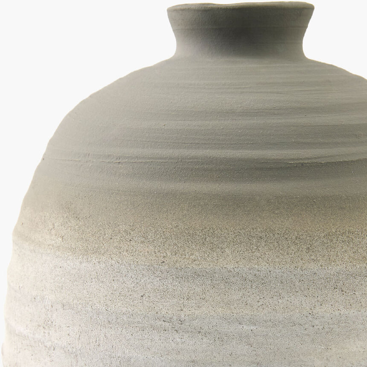 Modern furniture - Gray Glazed Ceramic Vase - www.oroa.com | Oroa.com