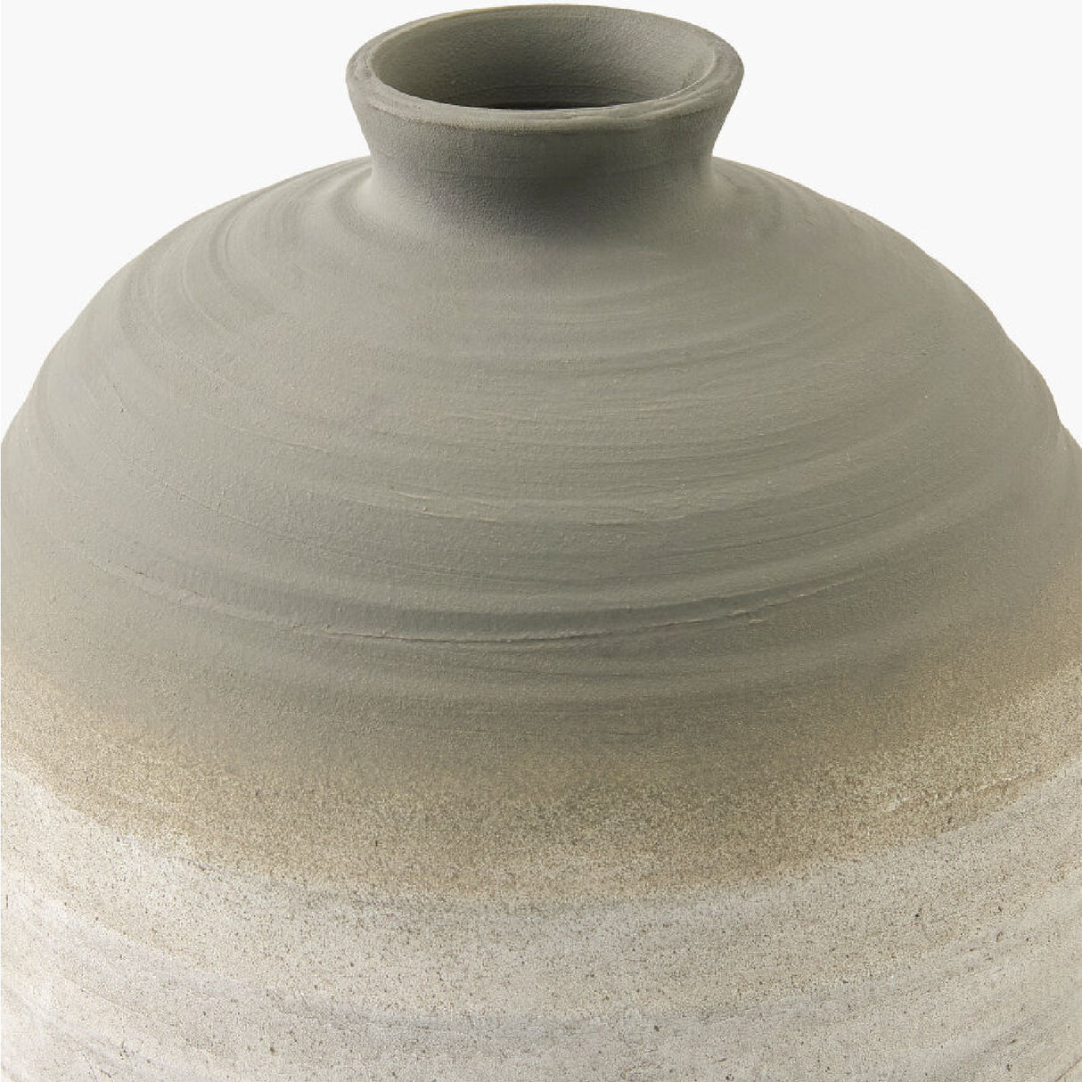 Modern furniture - Gray Glazed Ceramic Vase - www.oroa.com | Oroa.com