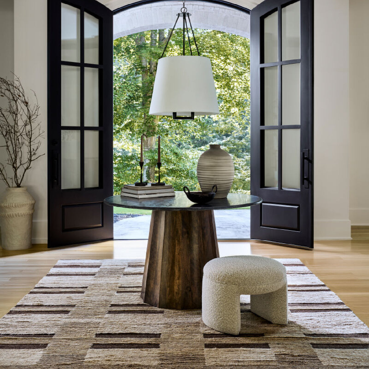 Modern furniture - Gray Glazed Ceramic Vase - www.oroa.com | Oroa.com