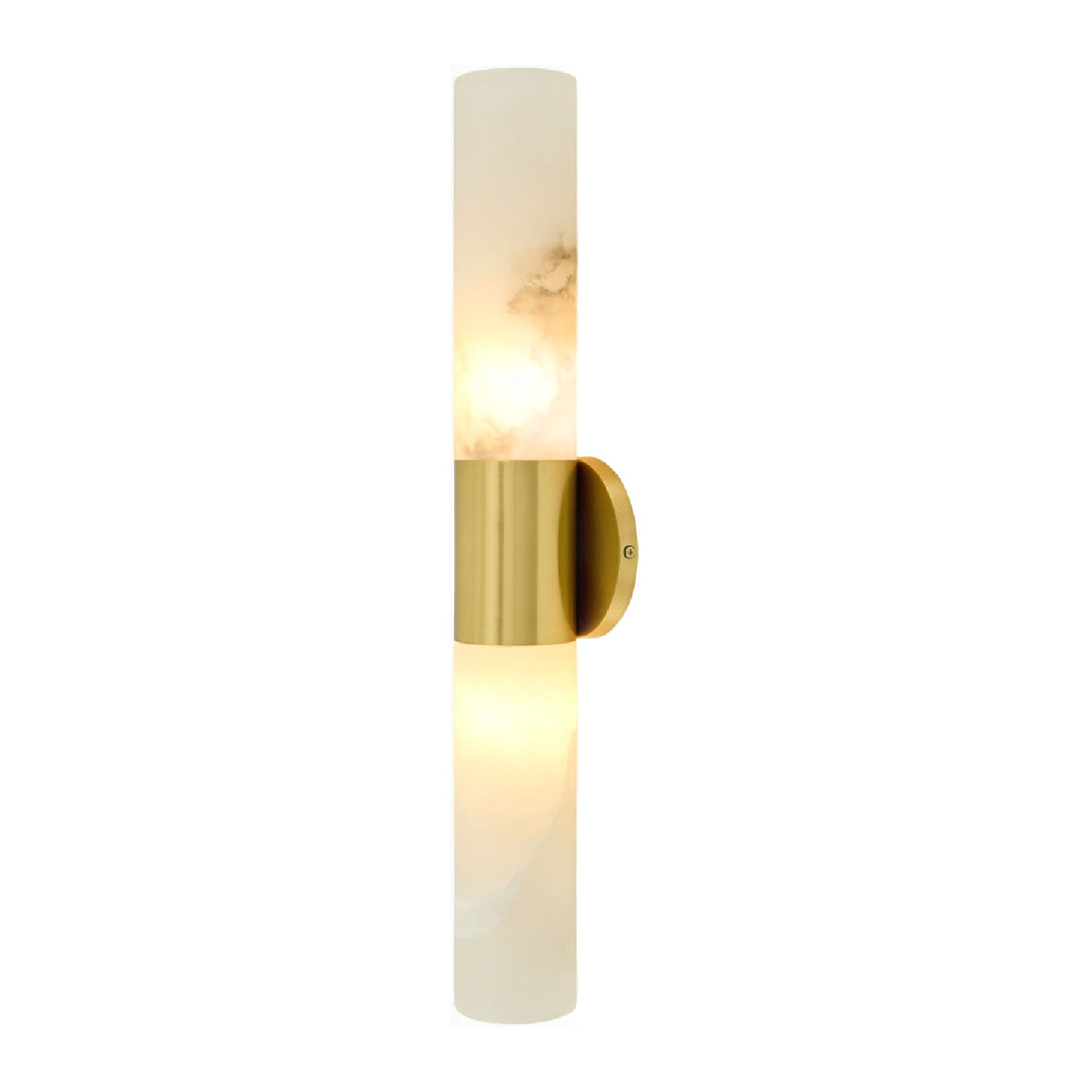 Modern European furniture - White Stone Tube Wall Lamp - www.oroa.com | Oroa.com