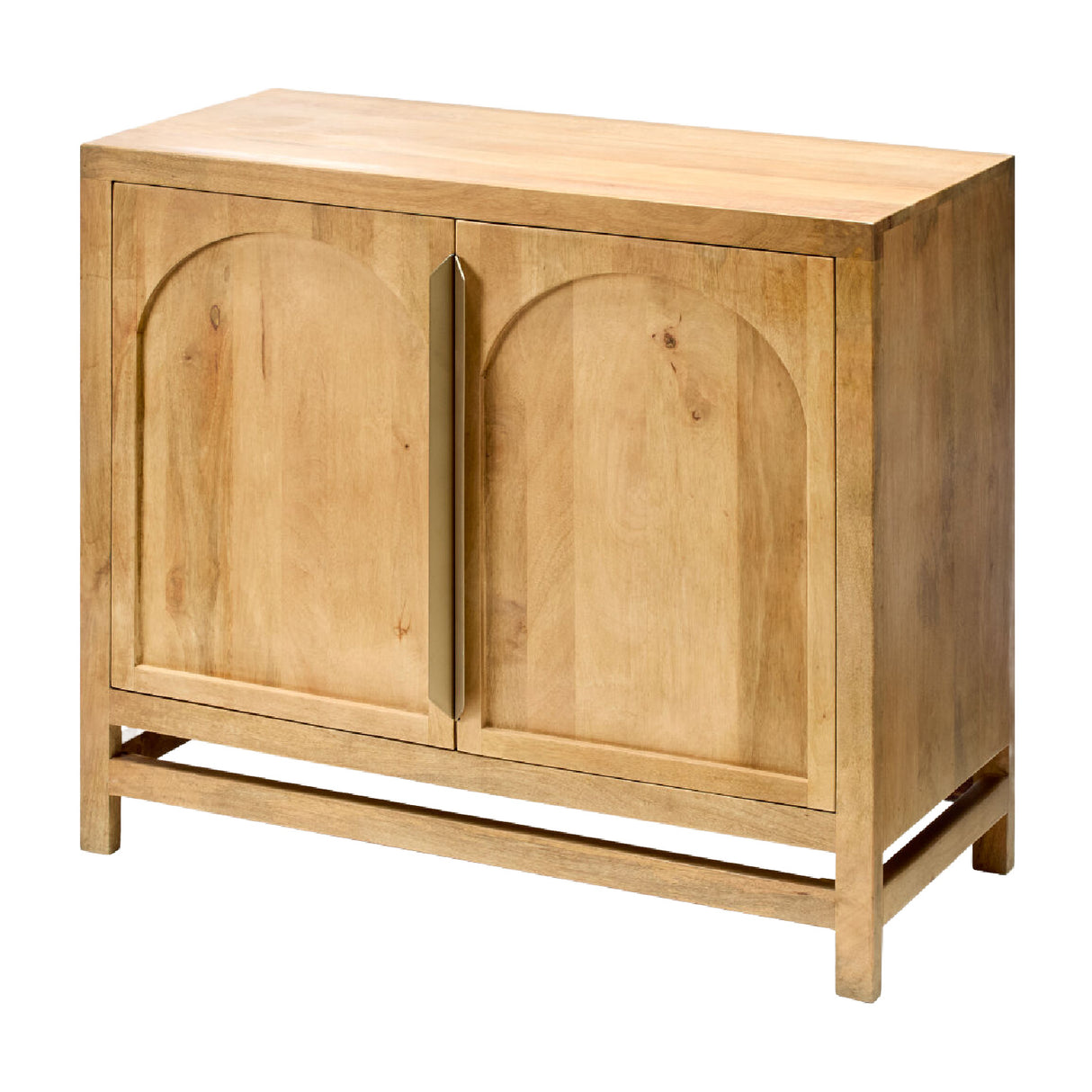 Modern furniture - Mango Wood 2-Door Cabinet - www.oroa.com | Oroa.com