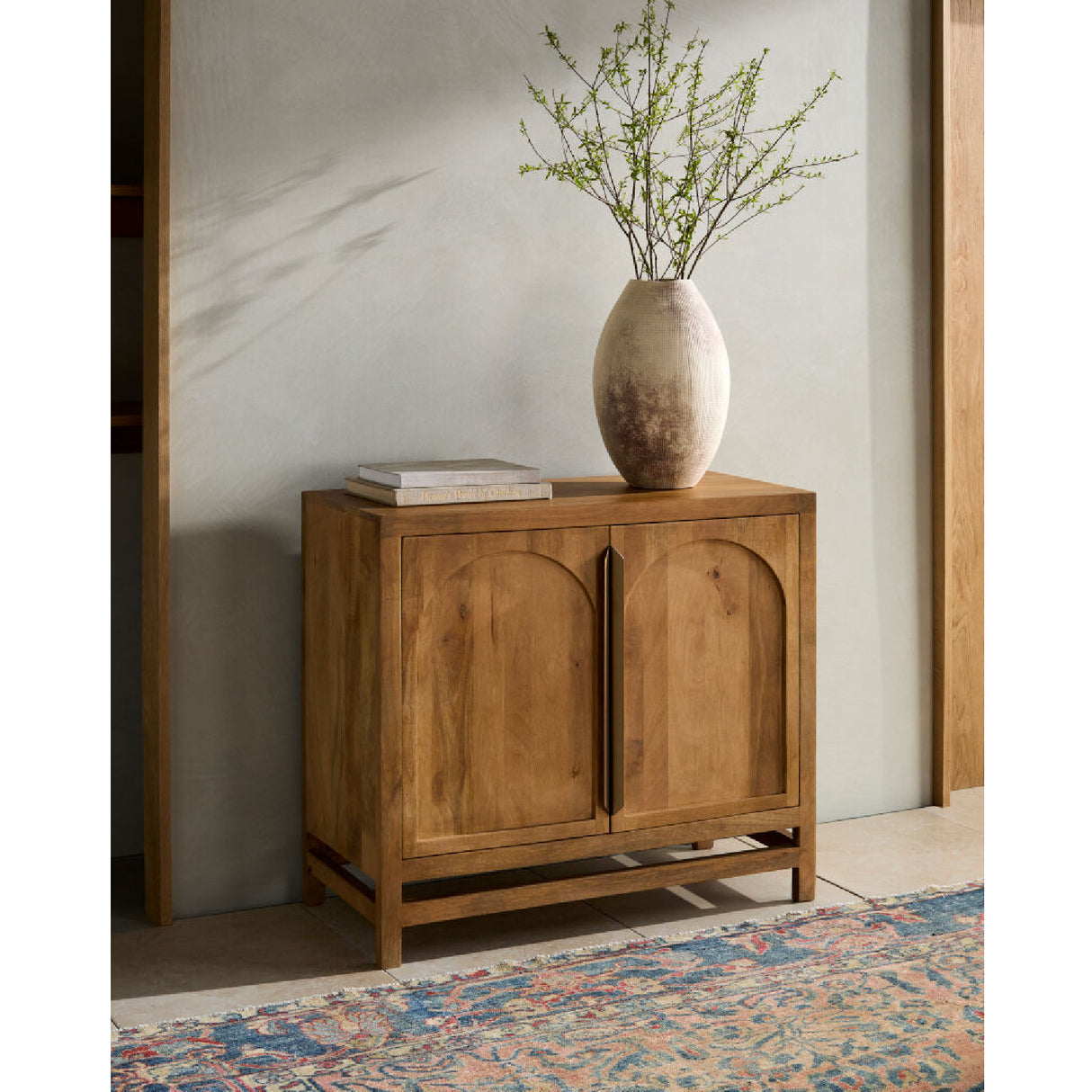 Modern furniture - Mango Wood 2-Door Cabinet - www.oroa.com | Oroa.com