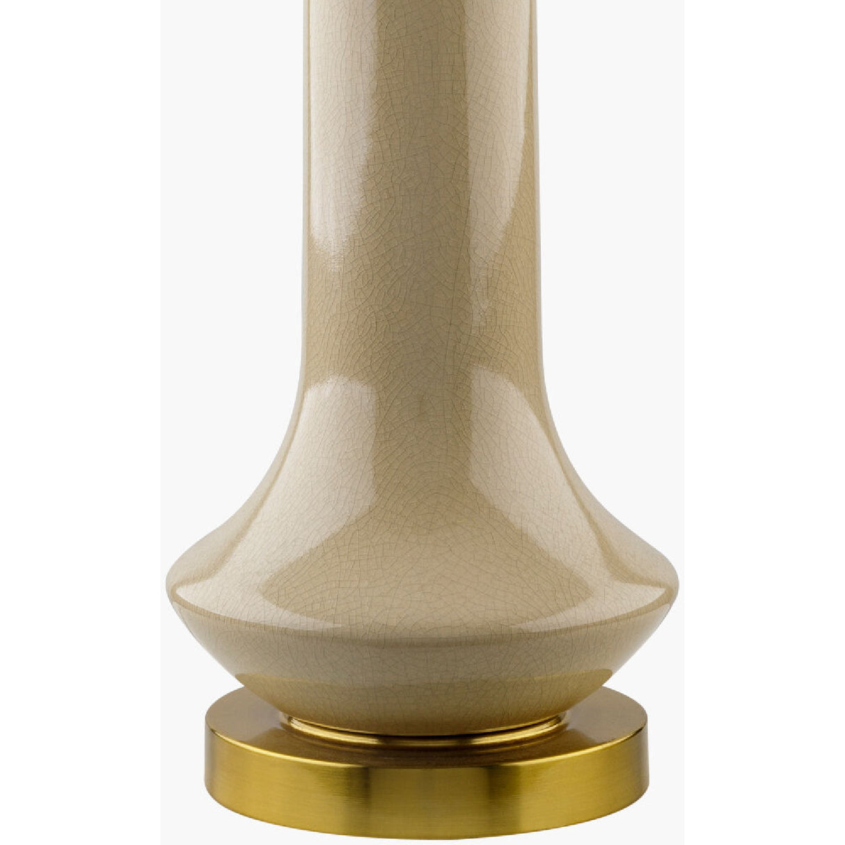 Modern European furniture - Distressed Cream Ceramic Table Lamp - www.oroa.com | Oroa.com