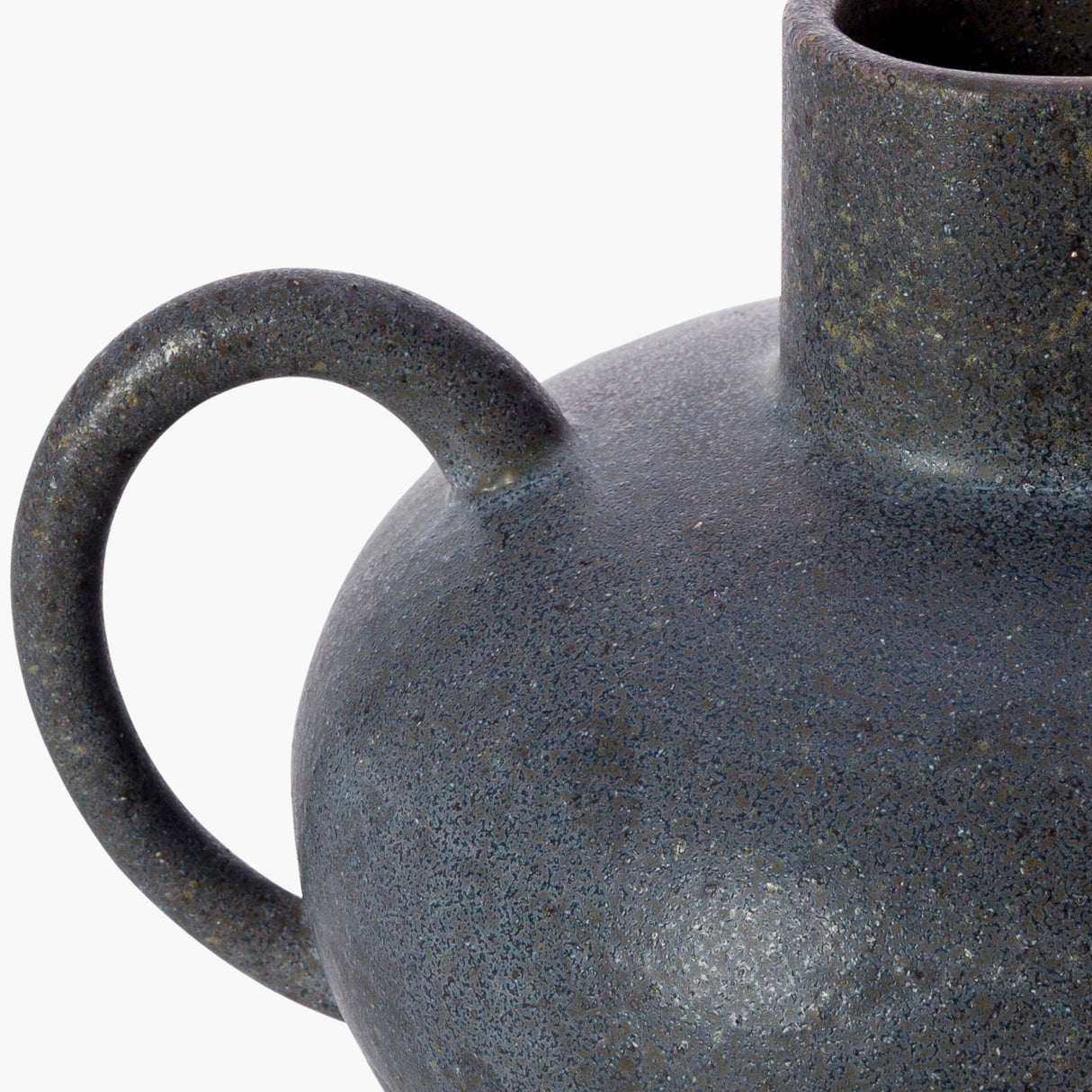 Modern European furniture - Black Ceramic Vase Set (2) - www.oroa.com | Oroa.com