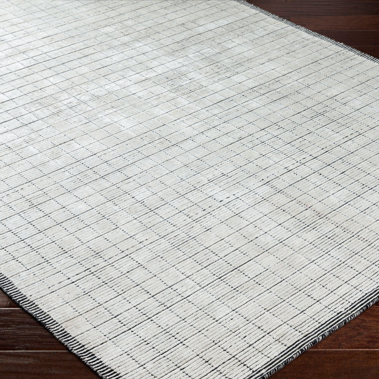 Modern furniture - Hand-Loomed Square Pattern Table Runner - www.oroa.com | Oroa.com