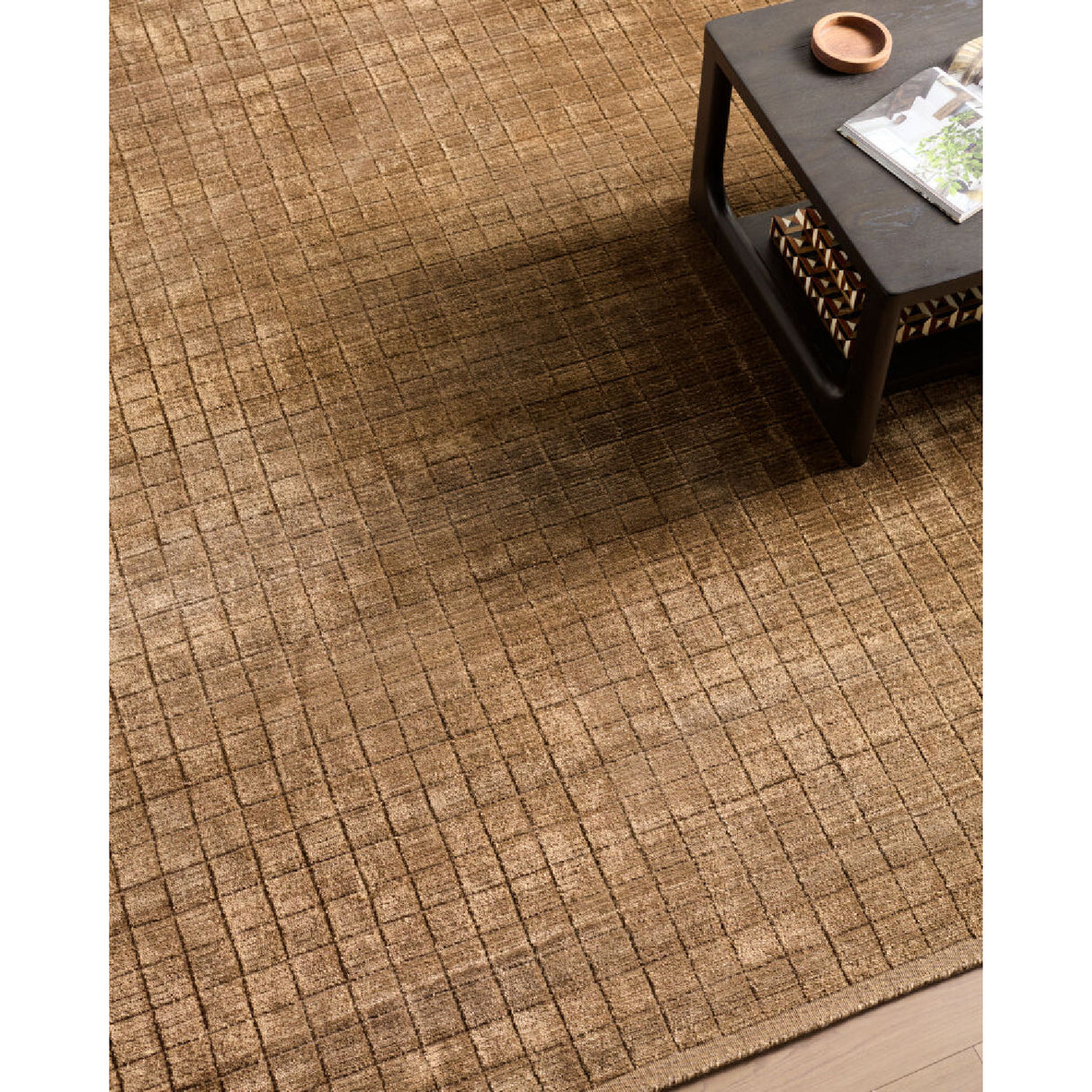 Modern furniture - Hand-Loomed Square Pattern Carpet - www.oroa.com | Oroa.com