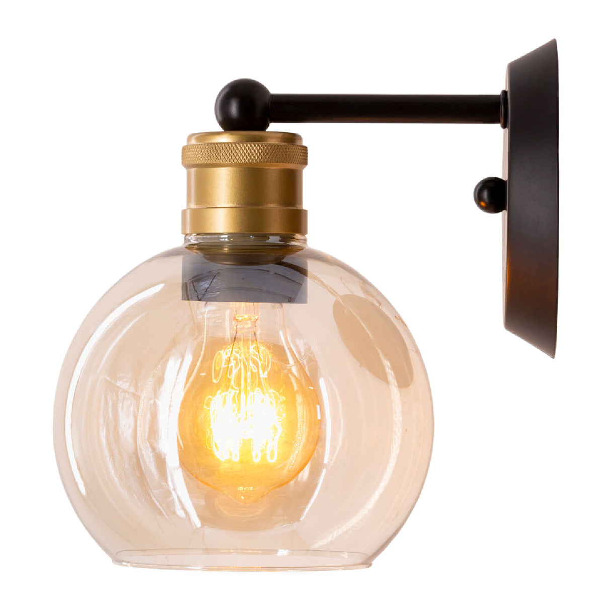Modern European furniture - Round Champagne Glass Wall Lamp - www.oroa.com | Oroa.com