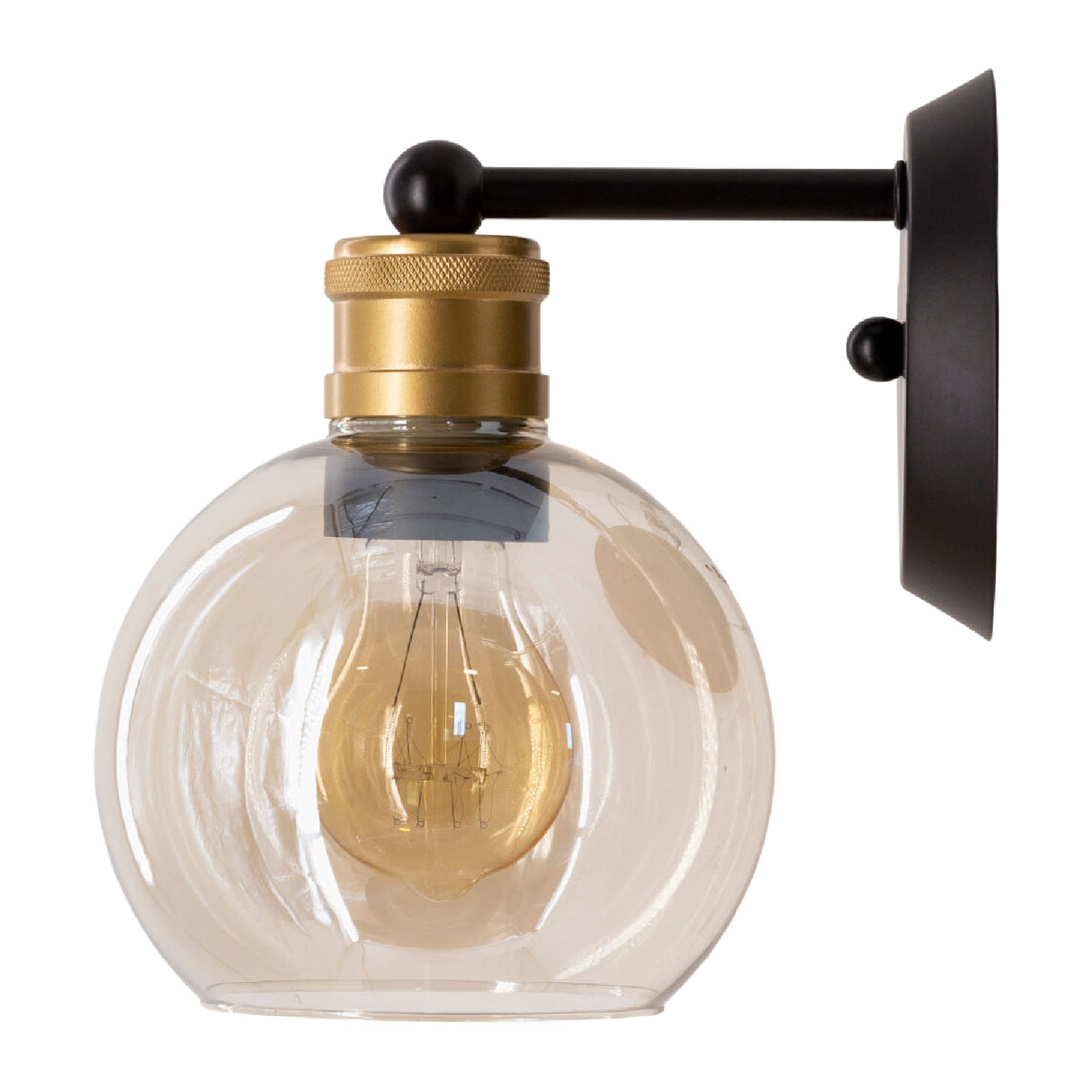 Modern European furniture - Round Champagne Glass Wall Lamp - www.oroa.com | Oroa.com