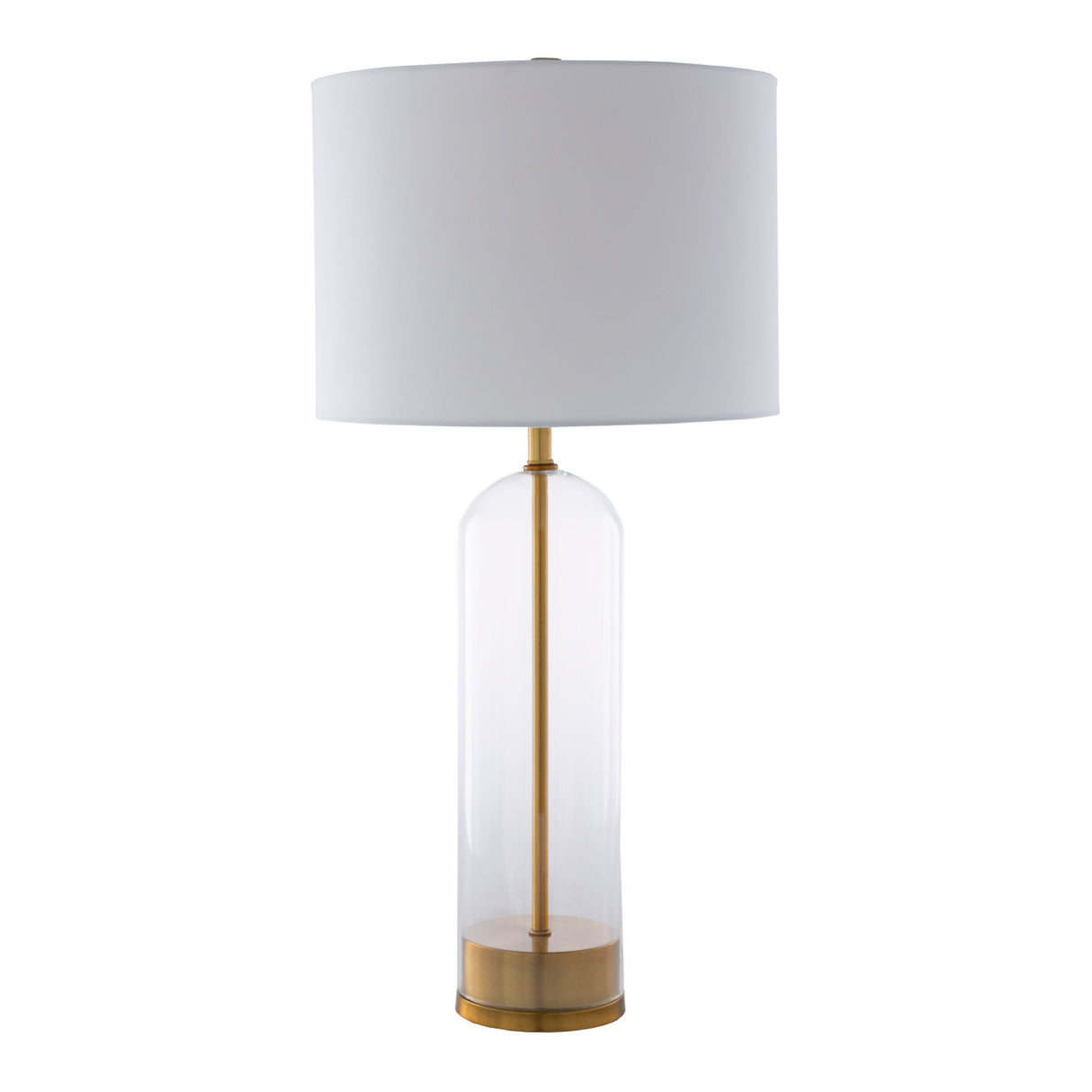 Modern European furniture - Clear Glass Body Table Lamp - www.oroa.com | Oroa.com